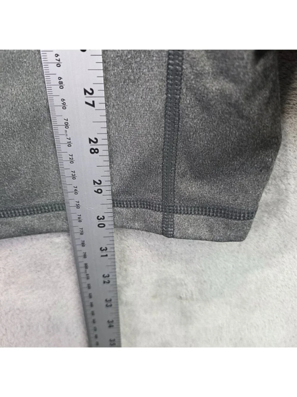 Mens The North Face Heather Gray Tech 1/4 Zip Fleece Pullover Long Sleeve XXL